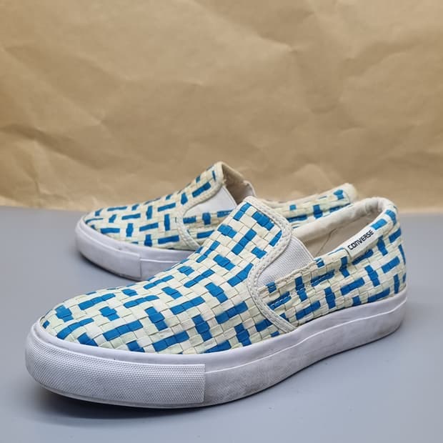 컨버스 멀티컬러 우븐 여성슬립온230 