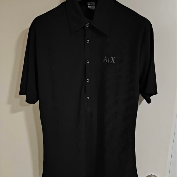 XL 알마니 익스체인지 카라넥 반팔티셔츠