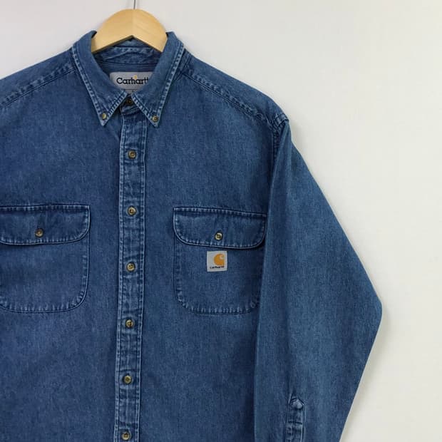 105 칼하트 데님 셔츠