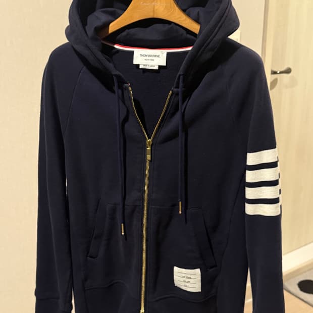 톰브라운 후드집업 24fw