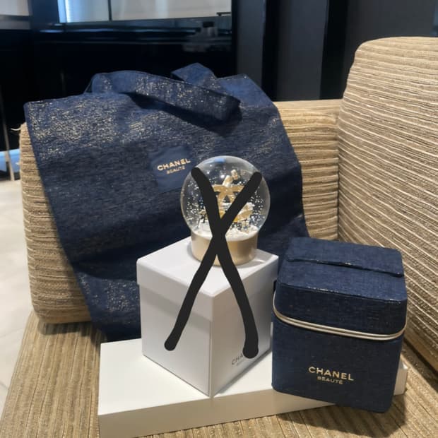 샤넬 23년 트위드 베니티 파우치+에코백+헤어악세사리