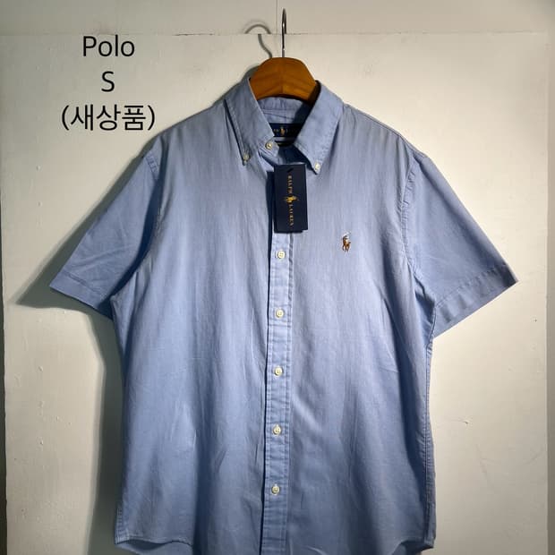 (새상품) Polo 폴로 랄프로렌 반팔 셔츠 s