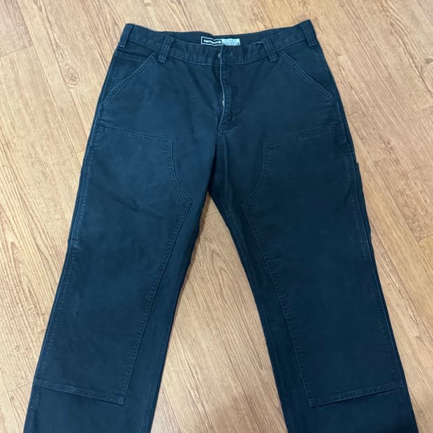 칼하트 더블니 캔버스 카고팬츠