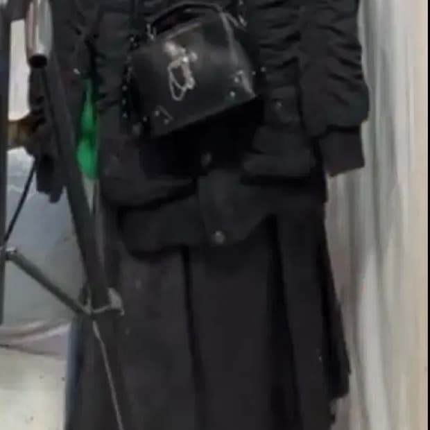 일본 빈티지 대장 올블랙 코디셋 코디 세트 걸코 걸스 갸루 펑크 긱시크