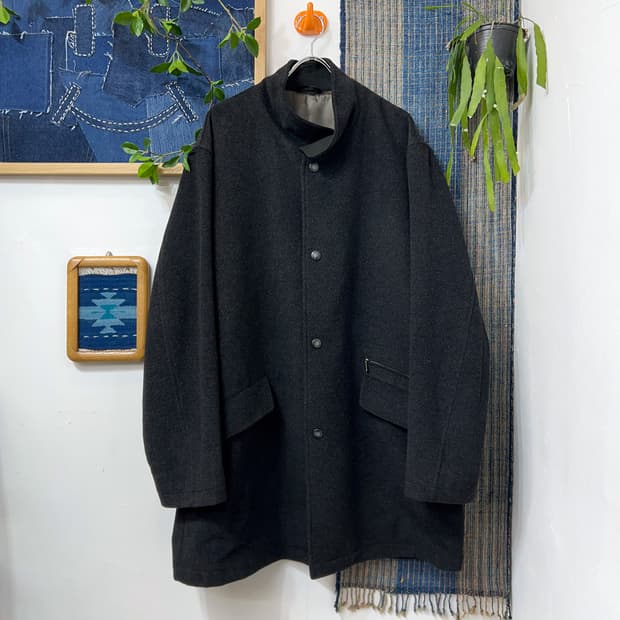 LIMOUSINE  Cashmere Stand Coat 