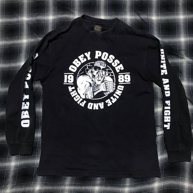 오베이 닌자 나염 프린팅 롱슬리브