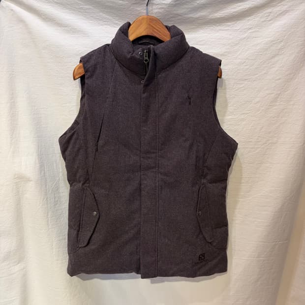 살로몬 여성 패딩 조끼 다운