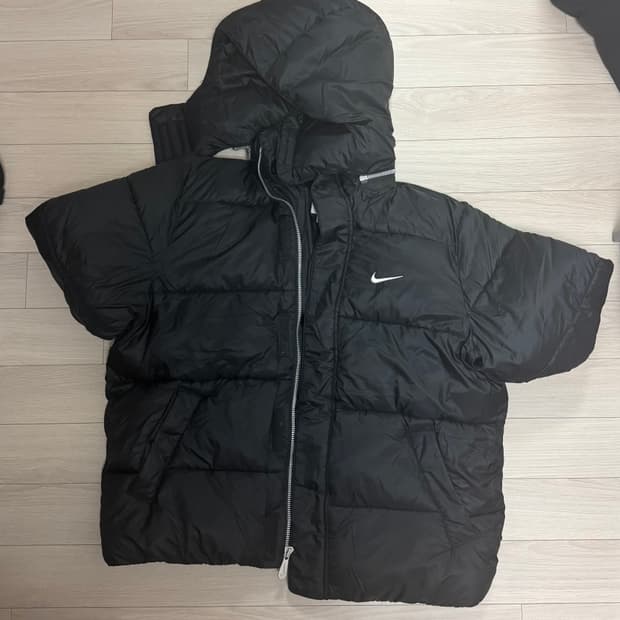 나이키 라이프 써마핏 퍼퍼 자켓 블랙 - 아시아