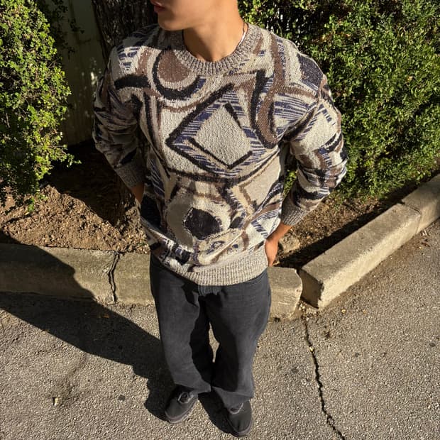 Missoni 미쏘니 올드 패턴 니트