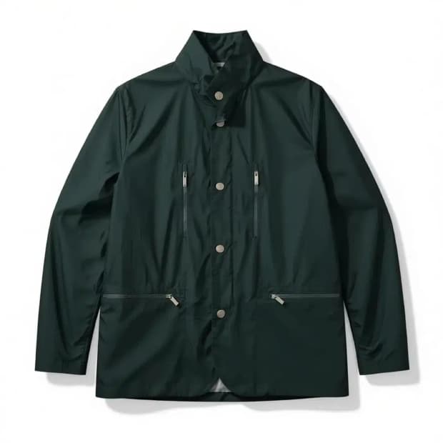 Zegna sport 남성 자켓 M 다크 그린