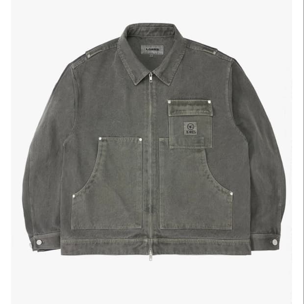 로어즈 lores 데님 워크자켓 m