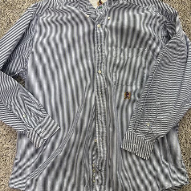 일본판 타미힐피거 스트라이프 셔츠 사이즈 105-110