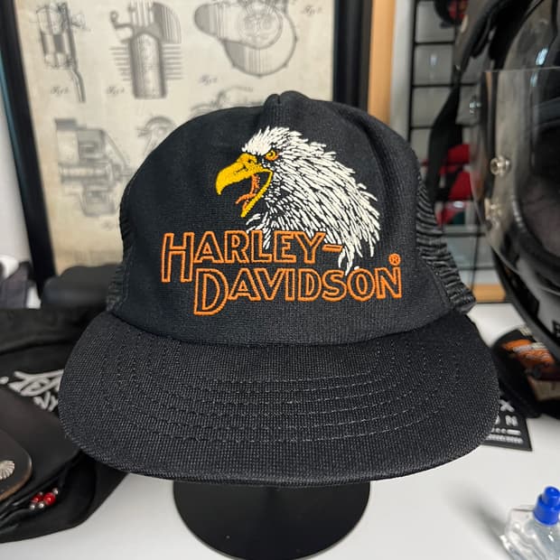 7080s vintage harleydavidson 할리데이비슨 캡