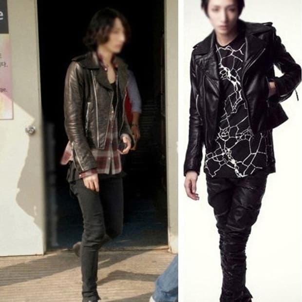 발렌시아가 라이더 가죽자켓