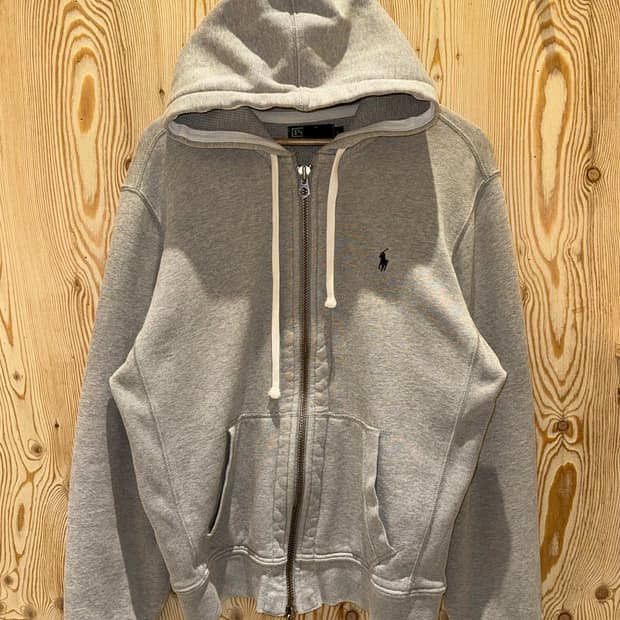 폴로 랄프로렌 투웨이 와플 후드집업