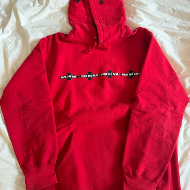 슈프림 X 인디펜던트 후드티 L