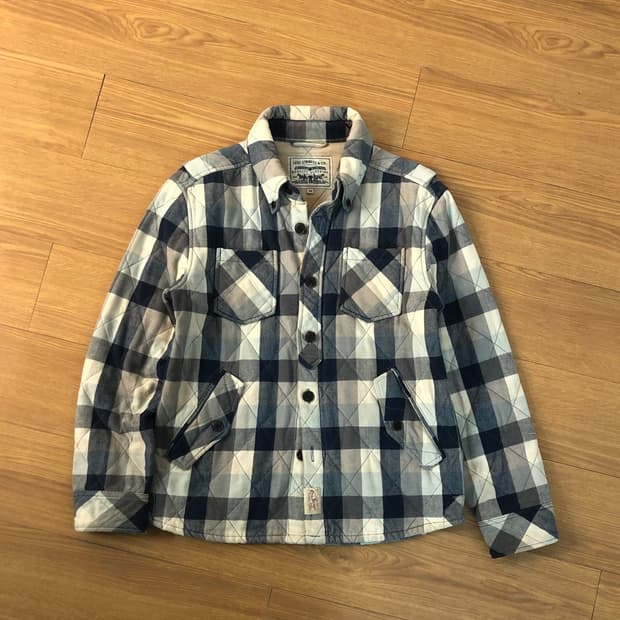 리바이스 체크 셔츠