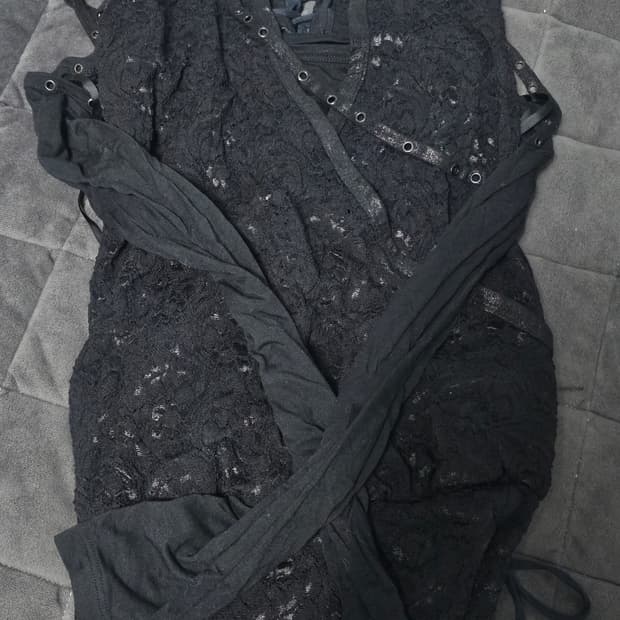 Salvage 셀비지 비아 코르셋 미니 원피스