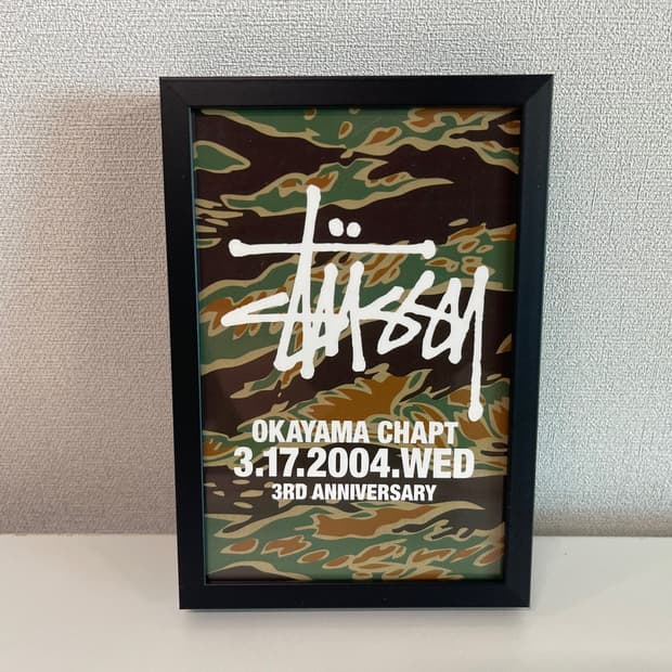스투시 오카야마 챕터 한정판 아트 포토 2004 STUSSY