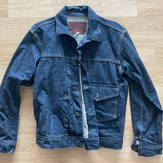 폴로 데님자켓