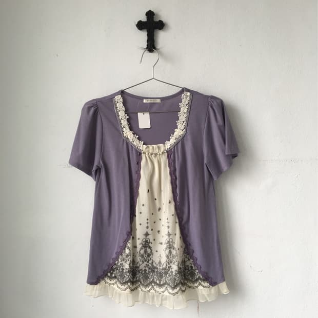 Axes femme layered point blouse