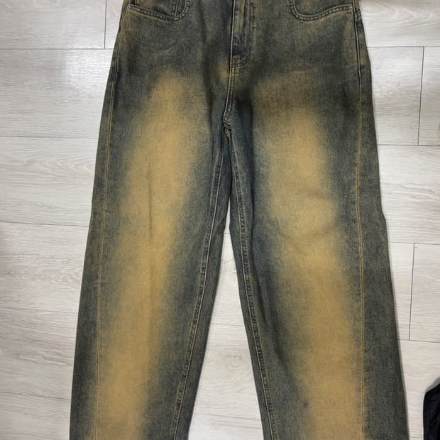 이예 와이드 데님 팬츠 M