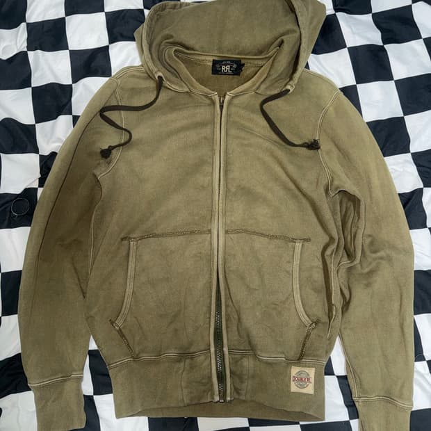 RRL 후드집업 카키