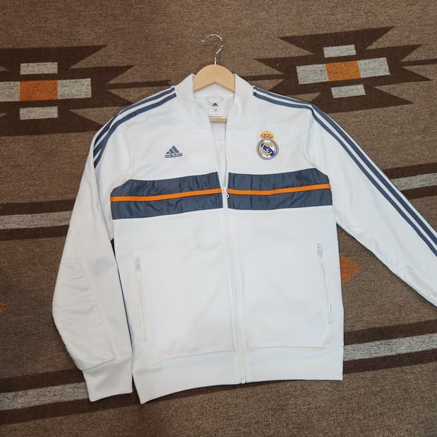 레알마드리드 아디다스 져지 트랙탑 100 화이트