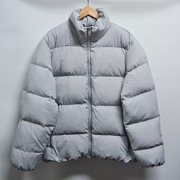 캘빈클라인 덕다운 푸퍼패딩 L