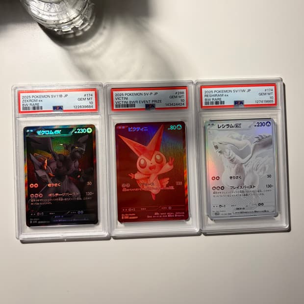 일판 BWR 제크로무/레시라무/비크티니 psa10