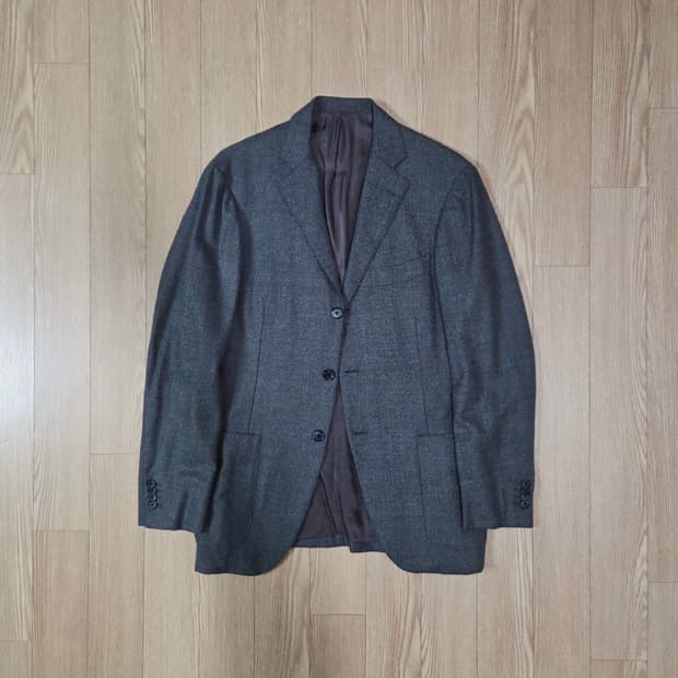 쉽스 재팬 레다 패브릭 쓰리 버튼 블레이져