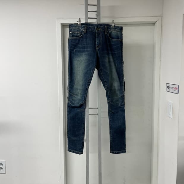 DOMINANS STRAVAN 사이드 지퍼 데님 팬츠 46