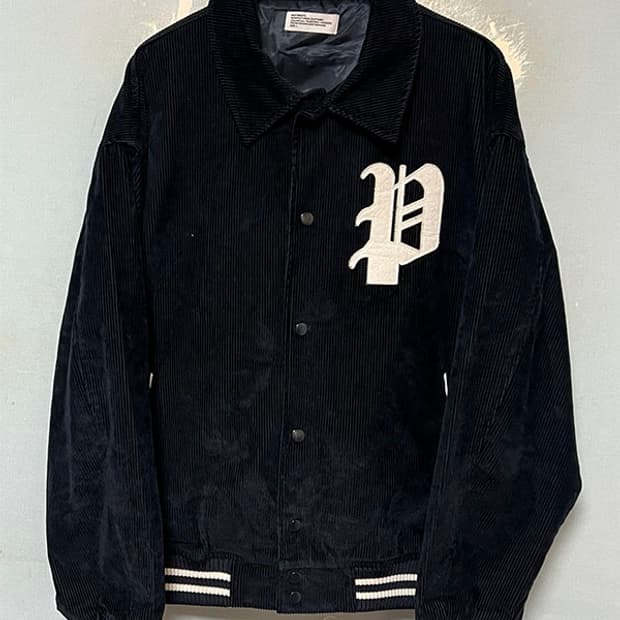 파르티멘토 코듀로이 바시티 자켓 남자 추동복 L 100-105