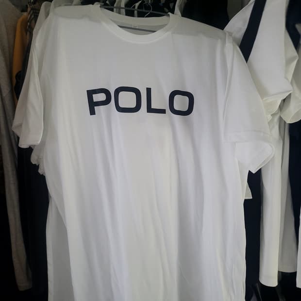 Polo 화이트 반팔