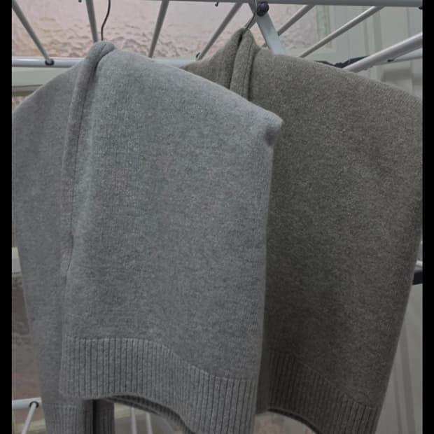 퍼스트플로어 캐시미어 스웨터 2종