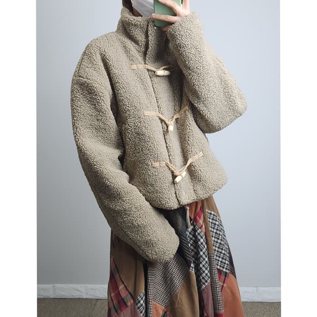 (파르티멘토) 플리스 더플 자켓