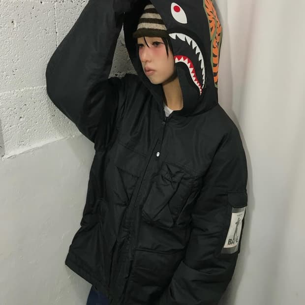 Bape Shark Multi Pocket Two-way Jacket