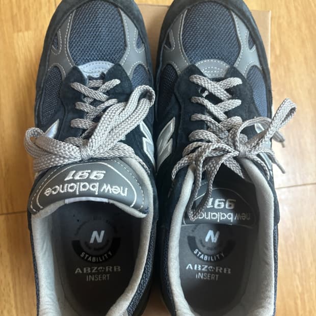 뉴발란스 991 메이드 인 uk 네이비 275