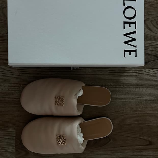 로에베 loewe anagram slippers 38