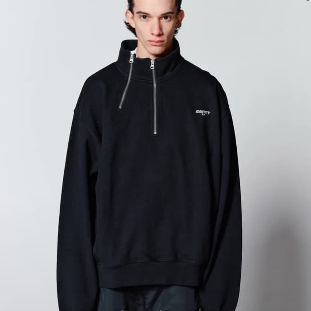 IEY MULTI ZIP-UP SWEATER SHIRT M