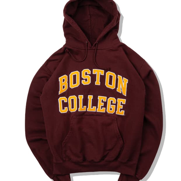 (95) 챔피언 "Boston College" 아치로고 후드
