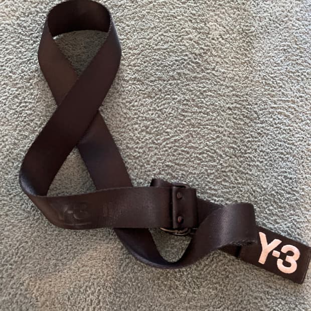 Y-3 요지 야마모토 D링 벨트