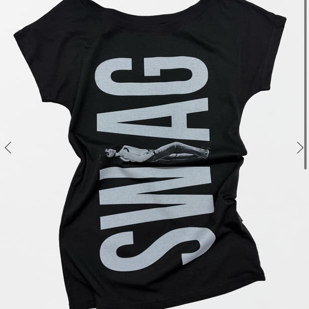 스컬프터 Swag Long Tee Black