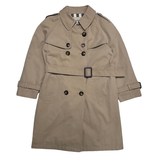 BURBERRY 걸즈 트렌치 코트 베이지