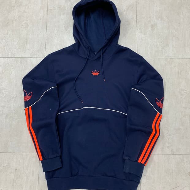 아디다스 빈티지 루즈핏 후드티#742