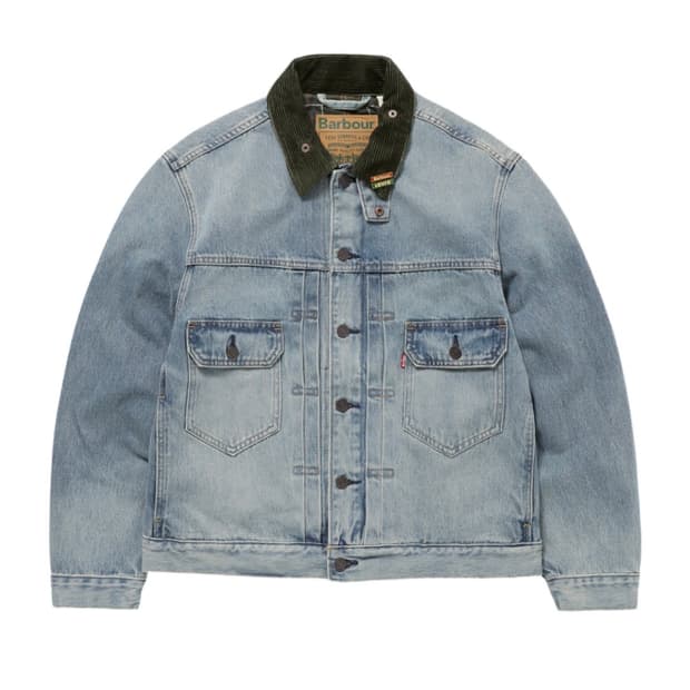 바버 리바이스 자켓 L