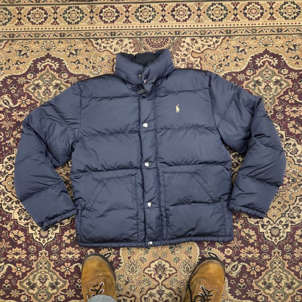 폴로 푸퍼 패딩 L 구스다운 