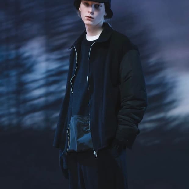 언더커버 24aw 축융 울 자켓