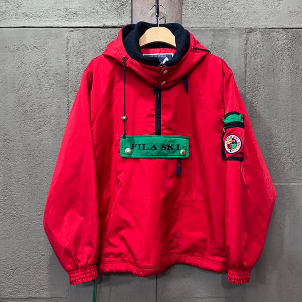 90s 휠라 스키팀 아노락 자켓 (L)   