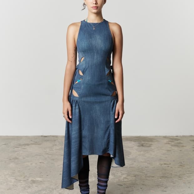 오들리워크샵 arum cutout dress